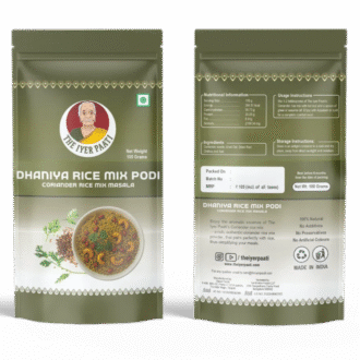 Dhaniya Rice Mix Podi