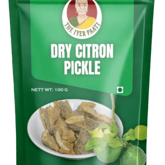 Dry Citron Pickle