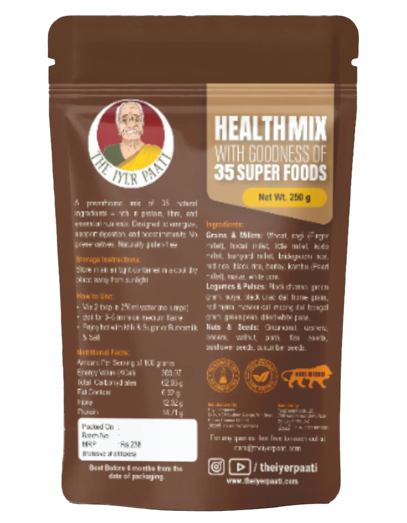Health mix with 35 Superfoods (Sathumavu) - Image 2