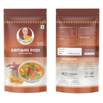 Sambar Powder with Lentils